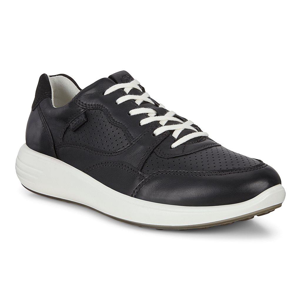 Baskets Ecco Soft 7 Runner Femme Noir 1829-DKWFR